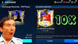 I Opened 10x 😱😱 112+ Guaranteed New UTOTY/HM Pack In FIFA Mobile 22