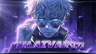GOJO SATORU - THALAIVARU 173 | Jujutsu Kaisen AMV Tamil | 4k + PROJECT FILE