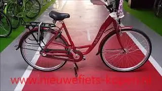 Vogue mona Moederfiets 28 inch rood