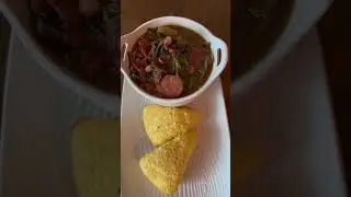 Black Eye Pea Collard Greens Soup