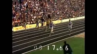 1970 Stockholm ,European 100m +1.0w 10.4  Zenon Nowosz  200m +5.8w 20.7 Siegfried Schenke  29.8.70