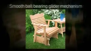 Amish Creek Furniture Classic Red Cedar Single Glider Chair