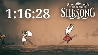 Hollow Knight: Silksong Any% NMG Speedrun in 1:16:28,634 (Mist Route)