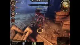 Dragon Age Origins-Boss Battle-Ogre-First Boss in the Game