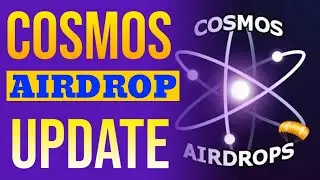 Cosmos Airdrop Update ATOM, JUNO, SECRET, Osmosis 2022 Airdrops #passiveincome #crypto #defi
