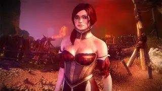 Death Mistake of Pretty Sorceress Sabrina: Geralt Witness The Eternal Battle (Witcher 2)