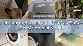 Avis sur la Sheba Mini Filets en Sauce S&eacute;lection &agrave; la Volaille barquettes pour Chat Adulte 4 vari&eacute;t&eacute;