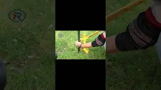 Post Puller Operation Demo #fence #steel #fencepost #tools #diy #agriculture #archery #farm