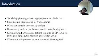 Elimination of Unnecessary Actions from Plans Using Automated Planning