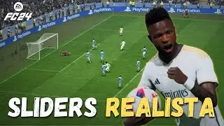 EA FC 24 | Configuração atualizada com Sliders Realistas | Modo Carreira Realista no Lendário