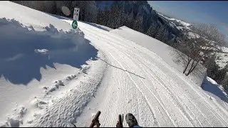 Rodelbahn Allgäu - Rodeln vom Hochgrat im Allgäu in's Tal