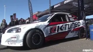 Nyce1s - @FastGuyRacing 8 Second K-Tuned Turbo K-Series Civic at HDAY E-Town Spring 2016...