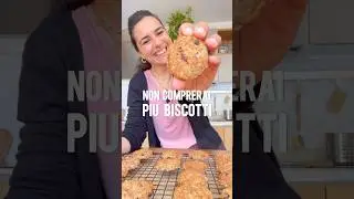 BISCOTTI AI CEREALI FATTI IN CASA 🍪 #elefanteveg #ricette #ricettevegane #colazione