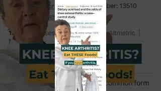 ARTHRITIS Knee Pain?! Avoid THESE Foods and Eat THIS!