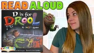 📚  Read Aloud Books for Children- D IS FOR DROOL My Monster Alphabet by Amanda Noll