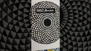 Geometric mandala series Day 4#learnmandarinforbeginners