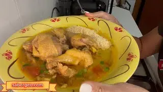 Galinha Caipira Simples e Suculenta 😍🐔 #SaborGeo