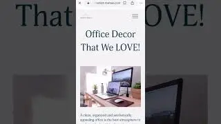 CHECK OUT THE NEW OFFICE DECOR BLOG! #marketmamas #amazon #affiliate #home #office #decor #trader