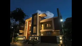 Architectural luxury residential villa, Amarjothi garden, Tirupur. B2B Owner home tour