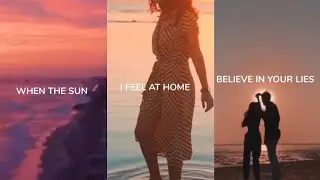K-391 & R&Oslash;RY - Aurora (WhatsApp Status) - New English Song Lyrics Video |When The Sun Is Going Down