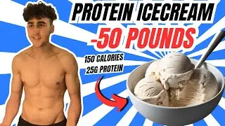 I Lost 50 Pounds Eating This Ice Cream Every Night 🍨 | 150 Cal, 25g Protein!
