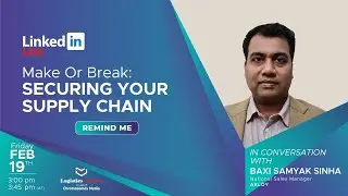 Make or Break: Securing your Supply Chain powered by ABLOY
