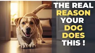 The REAL Reason Your Dog Stretches When You Come Home - Psychology Explained 🐶 #dogtips
