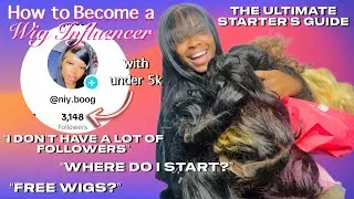 How to Become a Wig Influencer | First 5 Month Progress | Step by Step Guide in Description