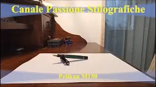 Pelikan M150 stilografica con pennino Medio e caricamento a pistone