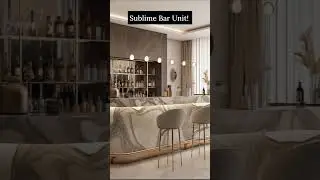 Exclusive set of sublime bar unit.🥂🏡
