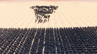 500 LAZER KNIGHTS Vs 15,000 DWARVES ULTIMATE EPIC BATTLE SIMULATOR UEBS