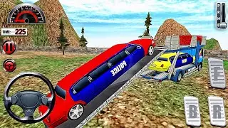 Police Car Limousine Offroad Transport Truck - Police Limo Car 3D - Best Android GamePlay
