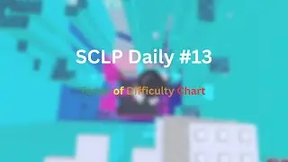 SCLP Daily #13| Tower of Difficulty Chart