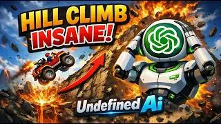 Chatgpt  Make Hill Climb Racing From Zero || Undefined Ai