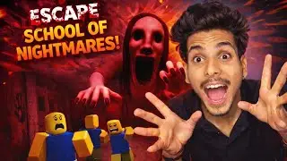 Roblox PETA PETA SCHOOL OF NIGHTMARES In HARD MODE!!😱 #horrorgame