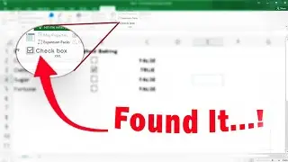 How to add Checkbox in excel in Seconds: Very simple and easy trick!