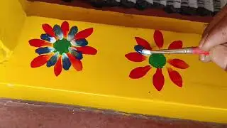 కొన్ని రకముల గడప డిజైన్స్ gadapa muggulu ideas for beginners | gummam muggulu