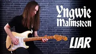 Yngwie Malmsteen | Liar | guitar solo cover [hq/uhd]