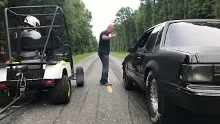 Turbo Hayabusa Golf Cart || ViralHog