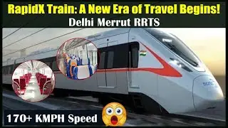 RapidX Delhi-Meerut RRTS: India&rsquo;s Fastest Train Journey | Full Review & Experience😍