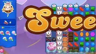 Candy Crush Saga Level-4743 -Suryo official - Moves No Boosters