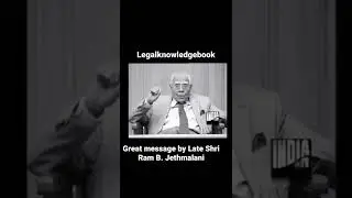 Power of Lawyers #law #lawyers #power #ramjethmalani