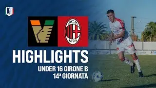 Highlights Venezia-Milan U16 A-B, 14ª giornata stagione 2024-25