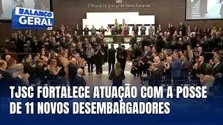 Tribunal de Justi&ccedil;a de SC amplia quadro com novos desembargadores