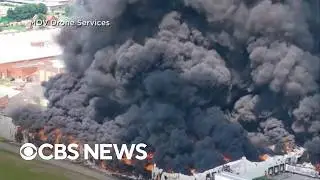 State of emergency declared in West Virginia amid warehouse fire