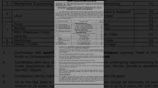 IREL recruitment 2024 | India limited rare earths division recruitment