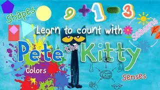 Learn Alphabet, Number, Shapes, Season, Color| Pete the Cat Learning Collection| English Sky Stories