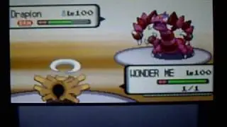 D/P wifi battle v.s. PokemonTrainerDwayne