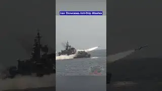 Iranian Naval Forces Display Missile Power in Live Firing Drill