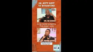 Dr. Nii's Keys to Budgeting